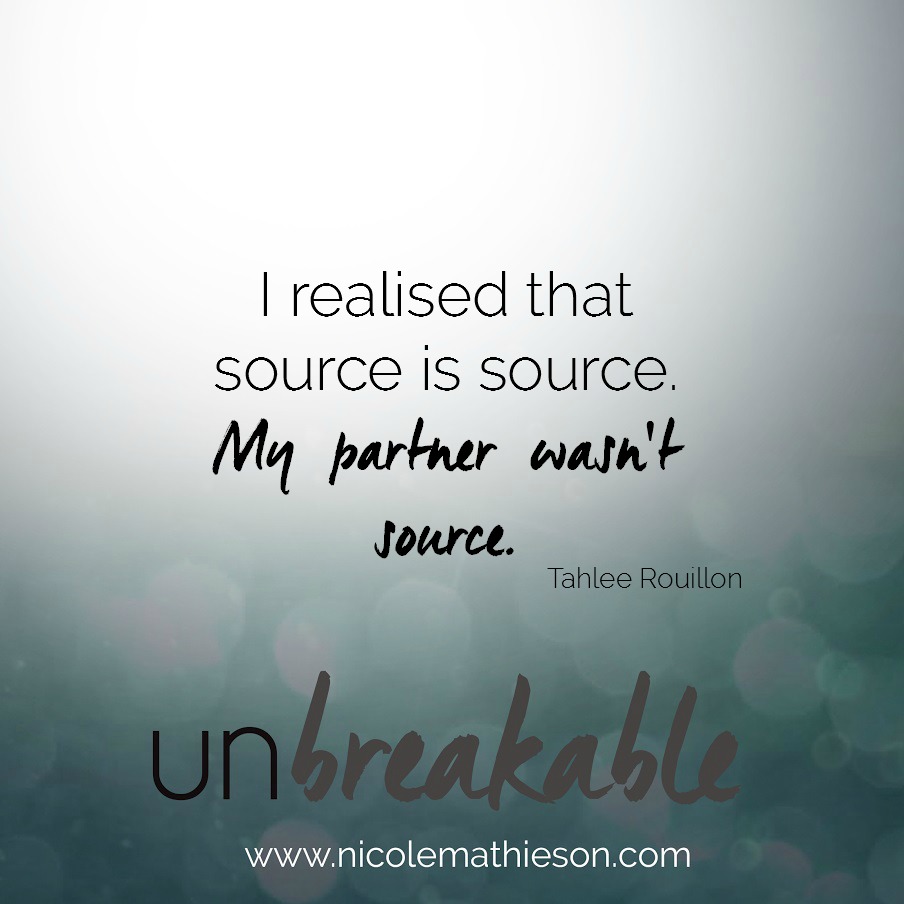 Tahlee unbreakable podcast quote