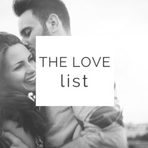 love list, relationship coach for women, Brisbane