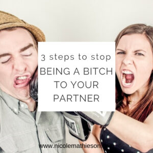 stop being a bitch, relationship coach