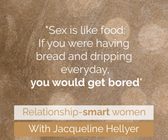 relationship coach for women, sex is like food